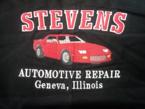 Stevens Automotive Repair Name Jacket